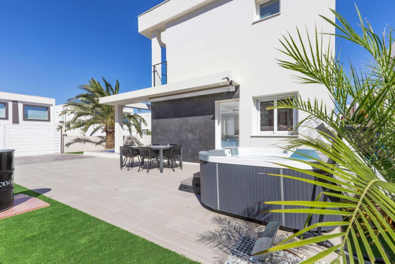 Casa Bos Dolpfin Wellness Luxury Entire Villa Pool & Jacuzzi Gran Alacant Near Beach Puerto Marino Eksteriør bilde