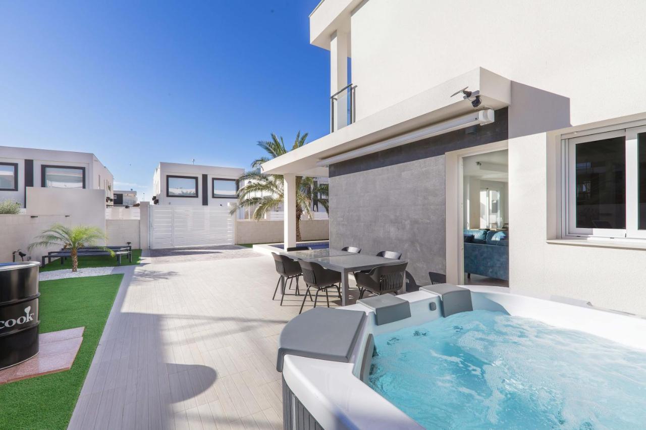 Casa Bos Dolpfin Wellness Luxury Entire Villa Pool & Jacuzzi Gran Alacant Near Beach Puerto Marino Eksteriør bilde